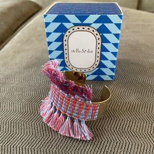 Stella & Dot Fleetwood Fringe Cuff